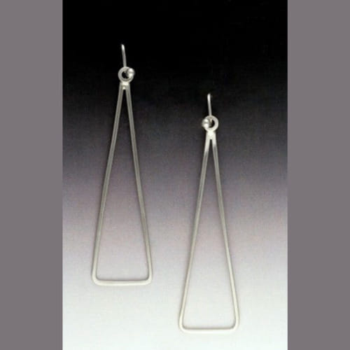 MB-E377A Earrings Perspective No. 2 $110 at Hunter Wolff Gallery